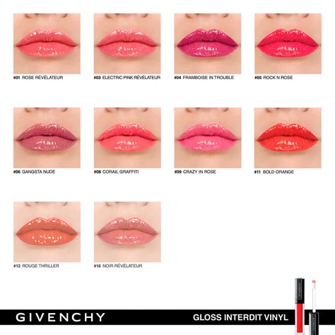 givenchy блеск для губ gloss interdit vinyl 16|GLOSS INTERDIT VINYL .